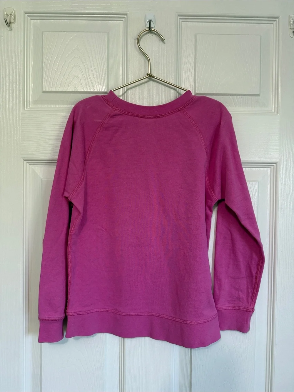 Hanna Andersson Bright Pink Pullover with White Polka Dot Leggings Set